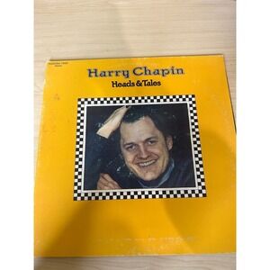 Harry Chapin Heads & Tales Vinyl LP 1972 Elektra EKS-75023 Taxi Folk Rock Record